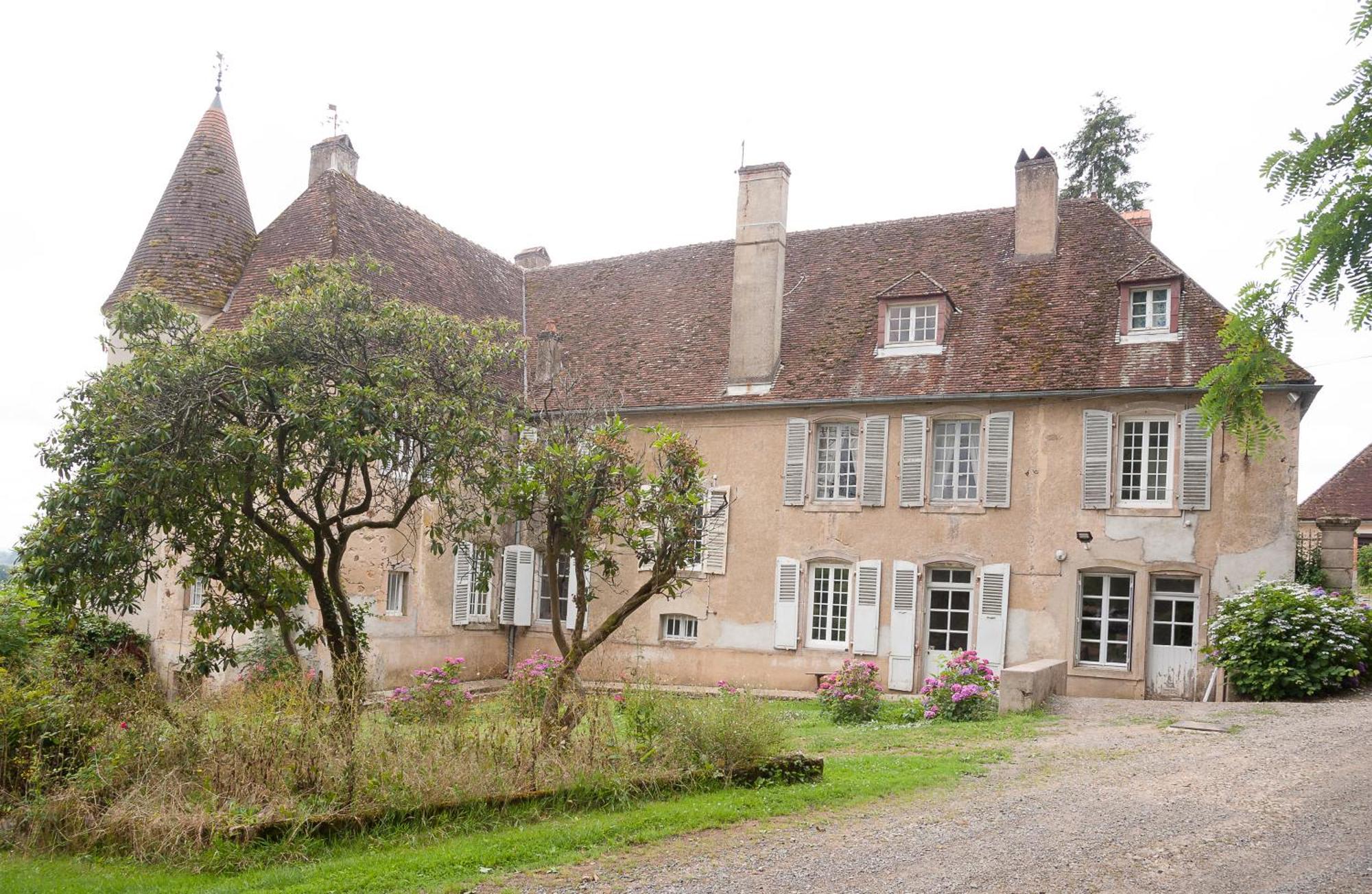 Chateau Pour Se Retrouver Larochemillay Exterior foto